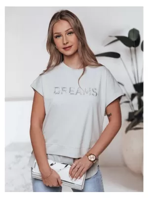 Dámské triko DSTREET BÉŽOVÁ