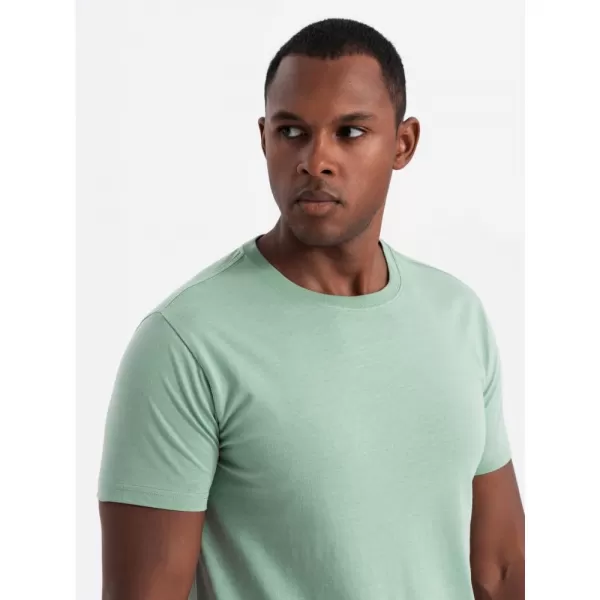  Pánská košile OMBRE OM-TSBS-0232 GRAY-GREEN/WHITE/BEIGE 