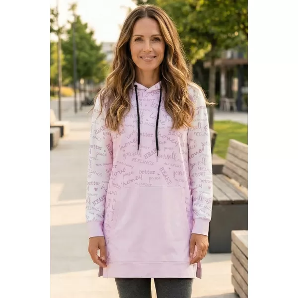  Dámská funkční mikina premium ALTISPORT VOJ/ALW067MI03 BABY PINK 