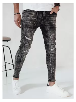 Pánské kalhoty DSTREET ČERNÁ