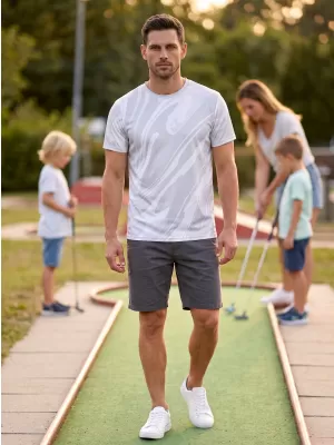 Pánské funkční triko premium ALTISPORT VOJ/ALM072TR01 ŠEDÁ