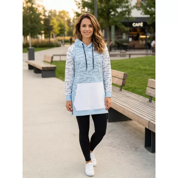  Dámská funkční mikina premium ALTISPORT VOJ/ALW067MI03 BABY BLUE 