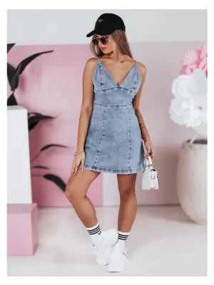 Dámské šaty DSTREET MODRÁ