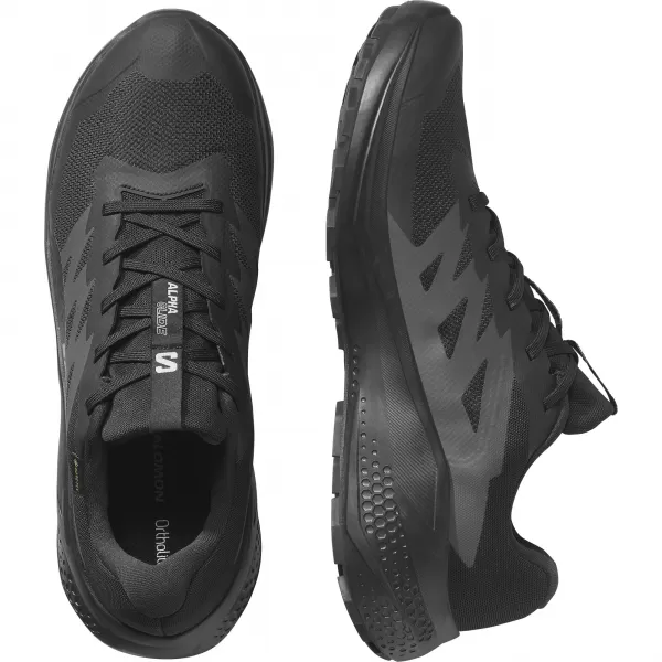  Pánské boty SALOMON ALPHAGLIDE GTX L47802100 BLACK/ASPHALT/BLACK 