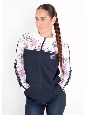 Dámská mikina na zip premium ALTISPORT VOJ/ALW008MI02 ČERNÁ