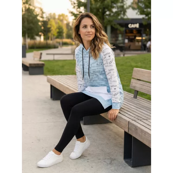  Dámská funkční mikina premium ALTISPORT VOJ/ALW067MI03 BABY BLUE 