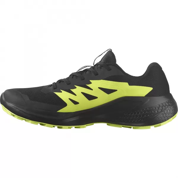 Pánské boty SALOMON ALPHAGLIDE GTX L47802000 BLACK/ALLOY/SHARP GREEN 
