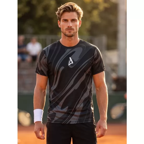  Pánské funkční triko premium ALTISPORT VOJ/ALM072TR01 ČERNÁ 