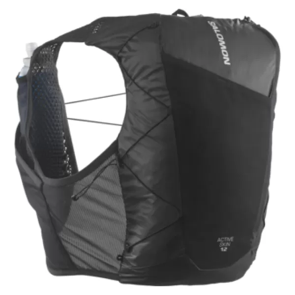  Pánský batoh SALOMON ACTIVE SKIN 12 SET LC2177400 BLACK/METAL 
