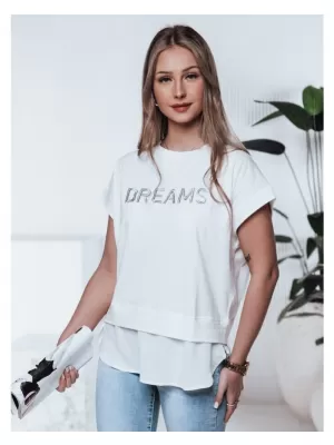 Dámské triko DSTREET BÍLÁ