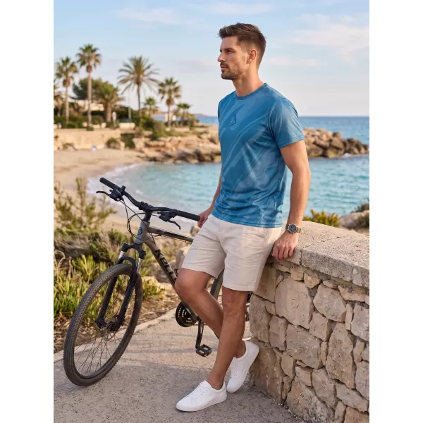  Pánské funkční triko premium ALTISPORT VOJ/ALM072TR01 MIDNIGHT BLUE 