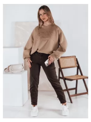 Dámské kalhoty DSTREET KARAMELOVÁ