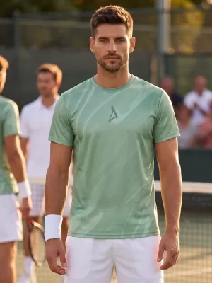 Pánské funkční triko premium ALTISPORT VOJ/ALM072TR01 ZELENÁ
