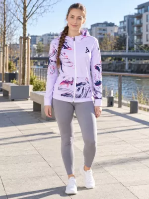 Dámská mikina na zip premium ALTISPORT VOJ/ALW064MI02 LILA
