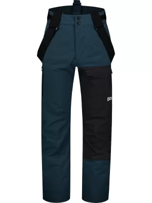 Pánské lyžařské a snowboardové kalhoty NORDBLANC PLOW NBWP8133 MODRÝ PAPRSEK