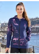 Dámská mikina na zip premium ALTISPORT VOJ/ALW064MI02 MODRORŮŽOVÁ