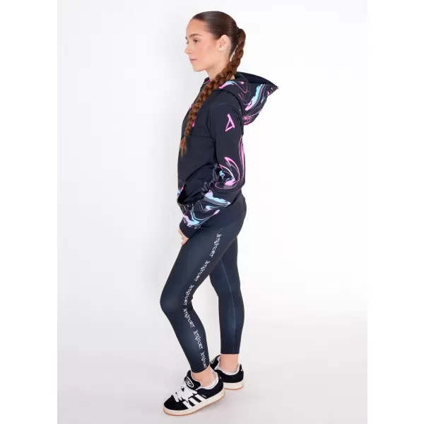  Dámská mikina na zip premium ALTISPORT VOJ/ALW064MI02 ČERNORŮŽOVÁ 