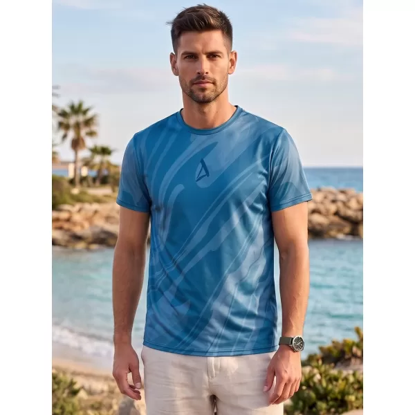  Pánské funkční triko premium ALTISPORT VOJ/ALM072TR01 MIDNIGHT BLUE 