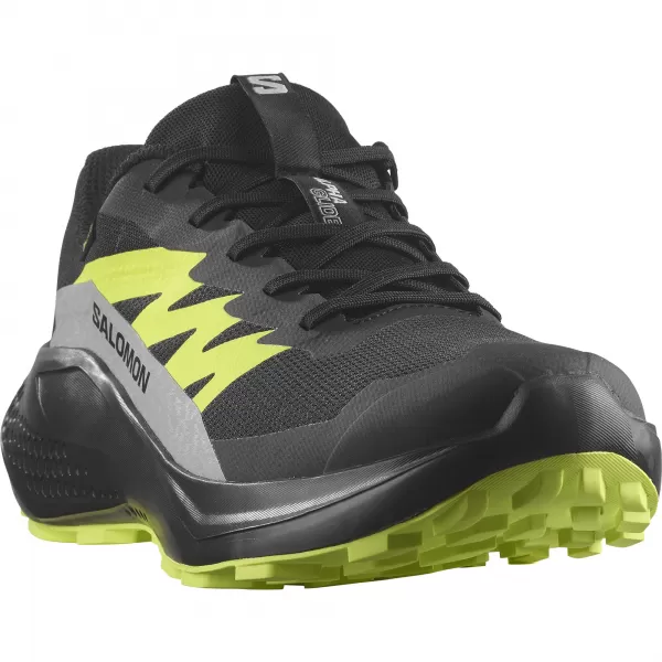  Pánské boty SALOMON ALPHAGLIDE GTX L47802000 BLACK/ALLOY/SHARP GREEN 