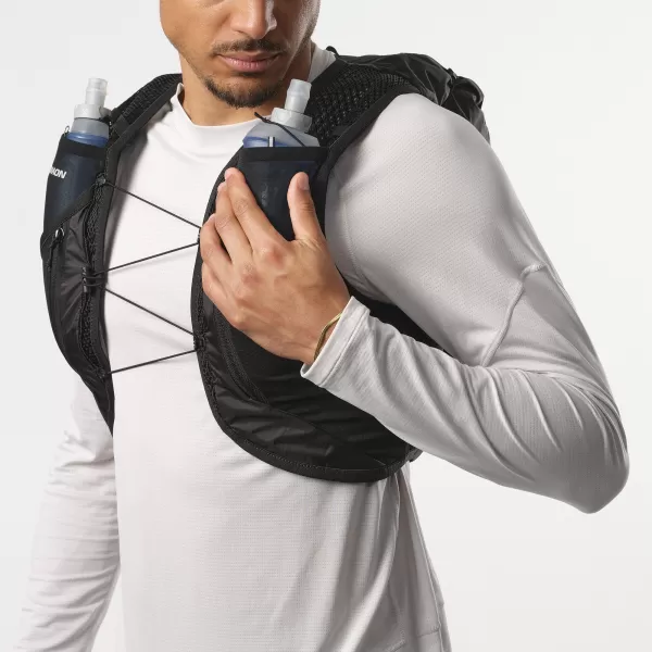  Pánský batoh SALOMON ACTIVE SKIN 12 SET LC2177400 BLACK/METAL 