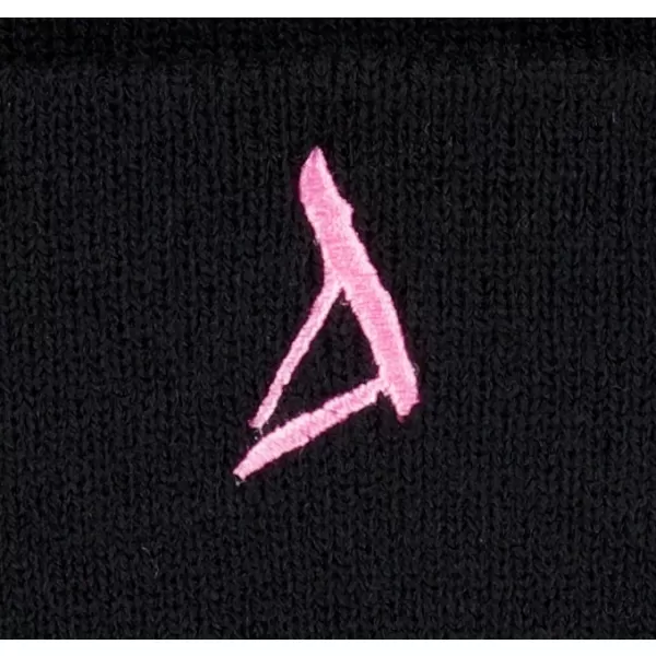  Zimní čepice ALTISPORT ALU002315 ČERNORŮŽOVÁ 