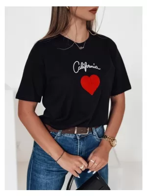 Dámské triko DSTREET ČERNÁ