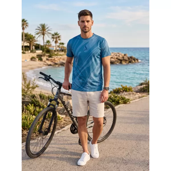  Pánské funkční triko premium ALTISPORT VOJ/ALM072TR01 MIDNIGHT BLUE 