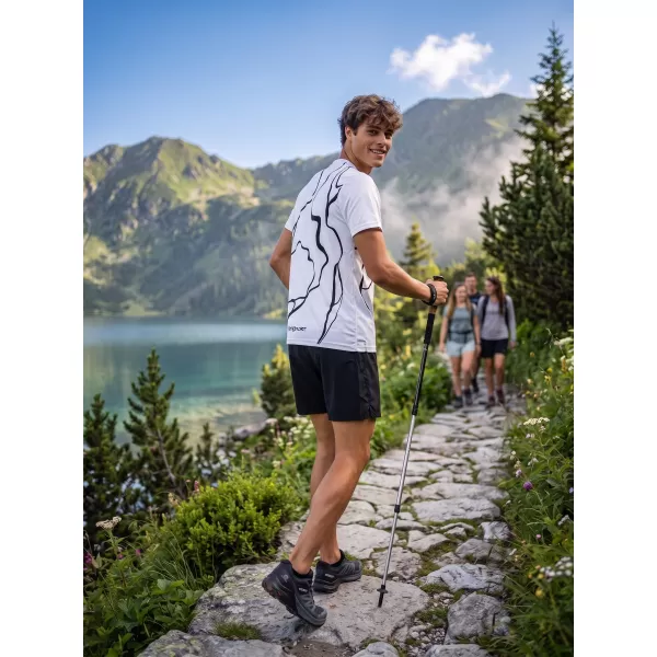  Pánské funkční triko premium ALTISPORT VOJ/ALM073TR01 BÍLÁ 