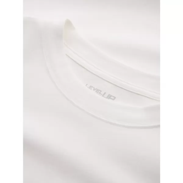  Pánské triko OMBRE OM-LSBC-0129 CREAM 