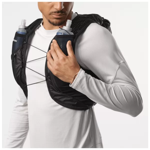  Pánský batoh SALOMON ACTIVE SKIN 12 SET LC2177400 BLACK/METAL 