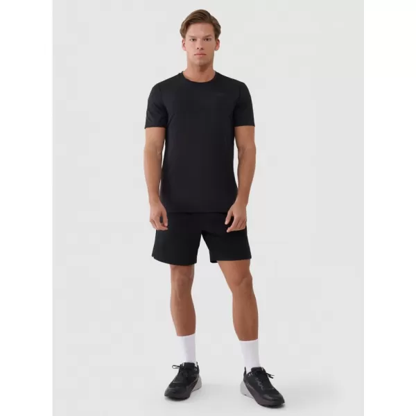  Pánské kraťasy 4F 4FWSS25TFSHM0867 DEEP BLACK 