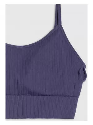 Dámská podprsenka 4F 4FWSS25USBAF151 DARK BLUE
