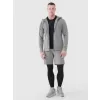 Pánské kraťasy 4F 4FWMM00TFSHM1310 GREY MELANGE