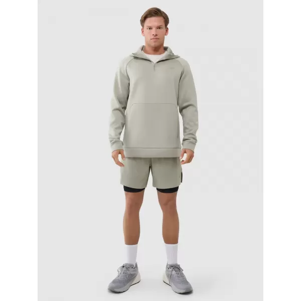  Pánské kraťasy 4F 4FWSS25TFSHM0866 OLIVE 
