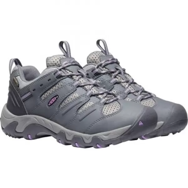  Dámské boty KEEN KOVEN WP W STEEL GREY/AFRICAN VIOLET 