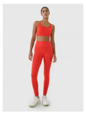 Dámské legíny 4F 4FWSS25TFTIF380 RED