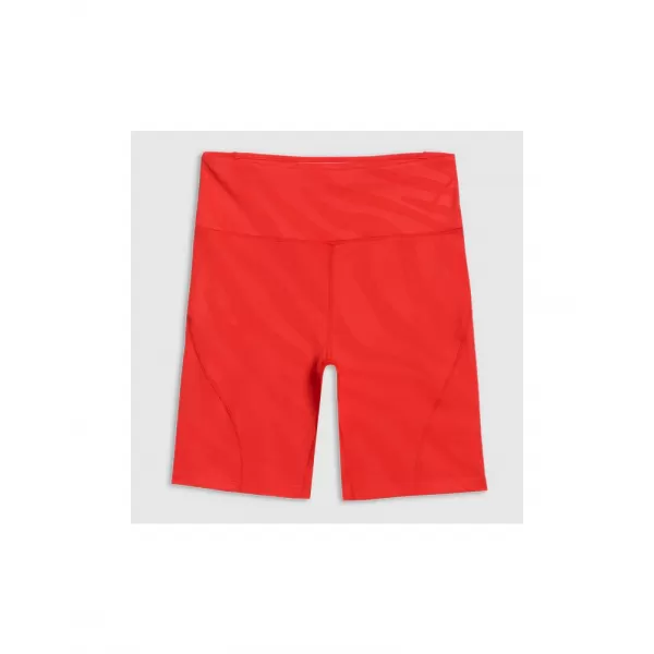  Dámské krátké legíny 4F 4FWSS25TFSTF016 RED 