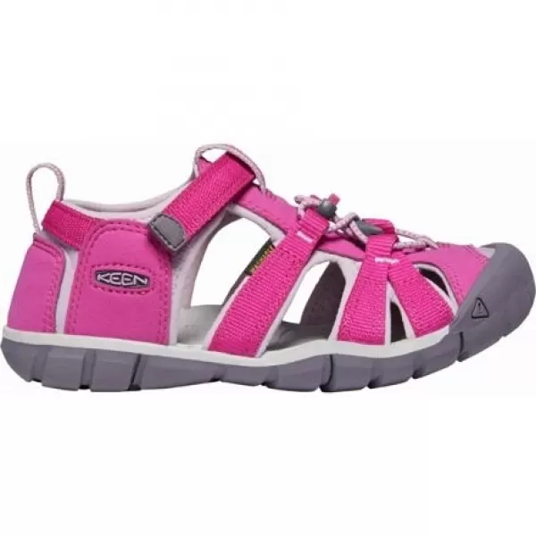  Dětské sandály KEEN SEACAMP II CNX YOUTH VERY BERRY/DAWN PINK 