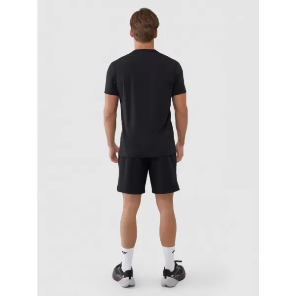  Pánské kraťasy 4F 4FWSS25TFSHM0867 DEEP BLACK 