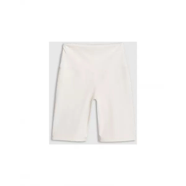  Dámské elastické kraťasy 4F 4FRSS25TFSTF019 OFF WHITE 