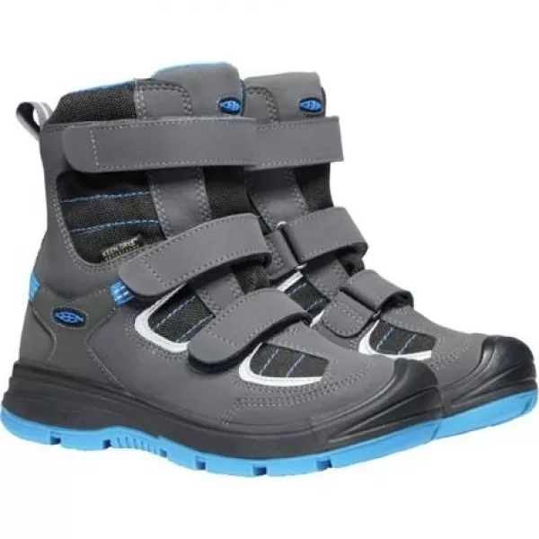  Dětské boty KEEN REDWOOD WINTER WP RAVEN/MAGNET 