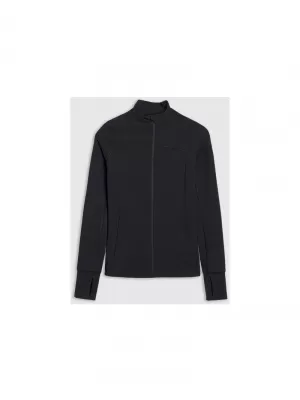 Dámská funkční mikina 4F 4FWSS25TFSWF466 DEEP BLACK