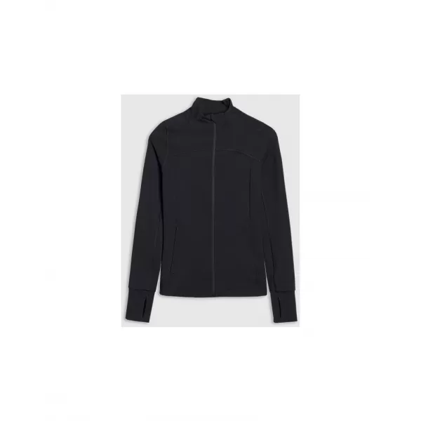  Dámská funkční mikina 4F 4FWSS25TFSWF466 DEEP BLACK 