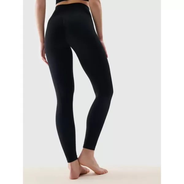  Dámské legíny 4F 4FWSS25TFTIF347 DEEP BLACK 