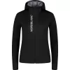 Dámská lehká softshellová bunda NORDBLANC PURESNOW NBWSL8103 ČERNÁ