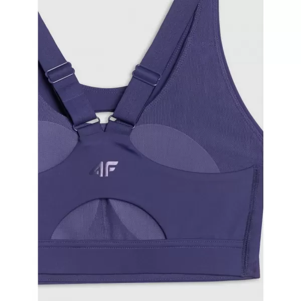  Dámská podprsenka 4F 4FWSS25USBAF150 DARK BLUE 