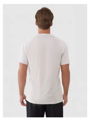 Pánské funkční triko 4F 4FWSS25TFTSM1217 CREME