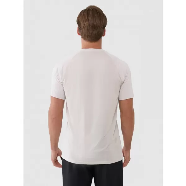  Pánské funkční triko 4F 4FWSS25TFTSM1217 CREME 