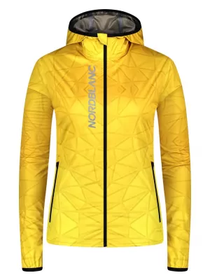 Dámská lehká softshellová bunda NORDBLANC PURESNOW NBWSL8103 ŽLUTÁ