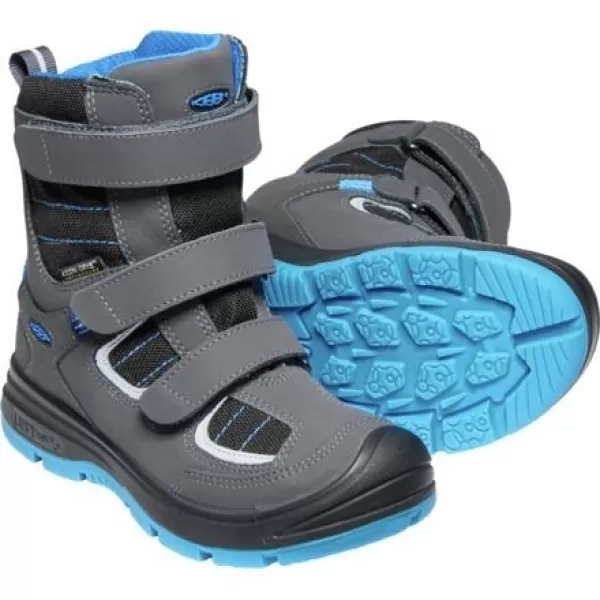  Dětské boty KEEN REDWOOD WINTER WP RAVEN/MAGNET 